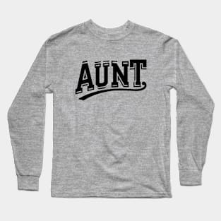 Aunt Athletic Wavy Long Sleeve T-Shirt